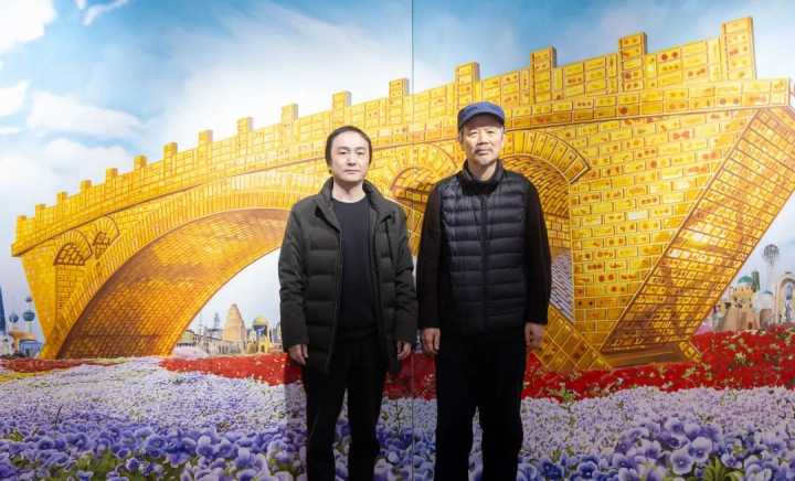 中国艺术研究院国画院名誉院长田黎明赴北京舒勇美术馆参观调研